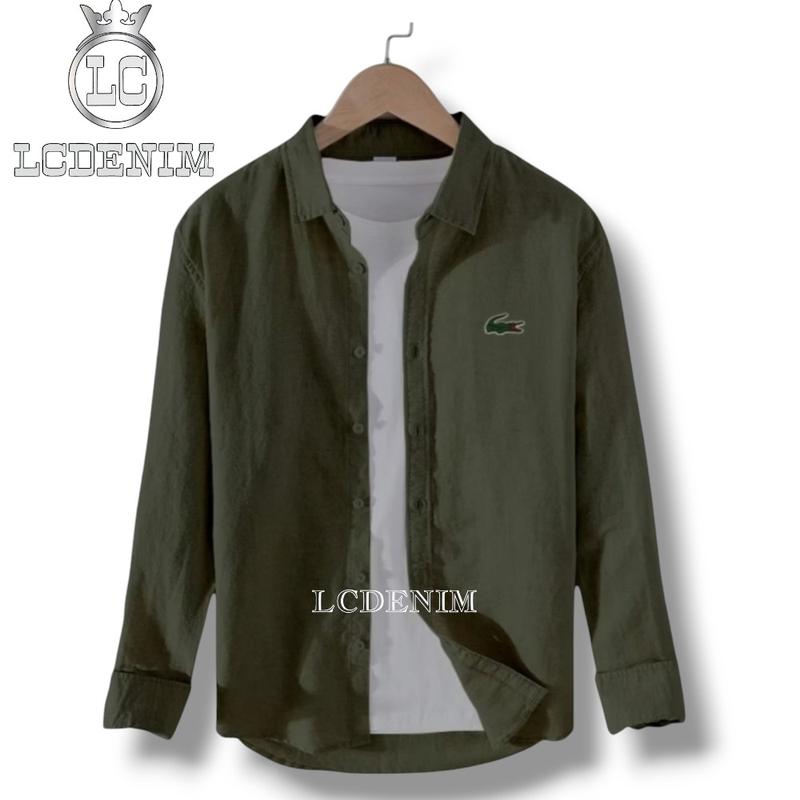 KEMEJA POLOS LENGAN PANJANG PRIA KEMEJA SLIMFIT PRIA KEMEJA KERAH Nyaman kemeja la  cost yang elegan  kemeja ini cocok dipakai dalam berbagai kesempatan. Formal Lembut  Kombinasi Putih Casual Katun 7