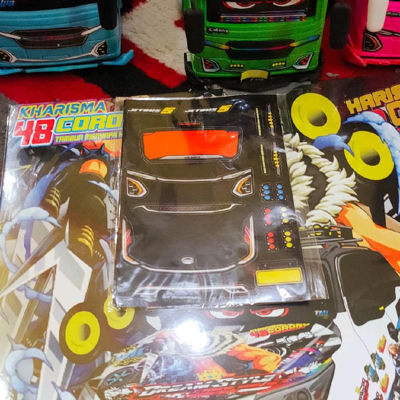 HEADLAMP JB 5 CUTTING UNTUK ACCESSORIES MINIATUR BUS Toy 5