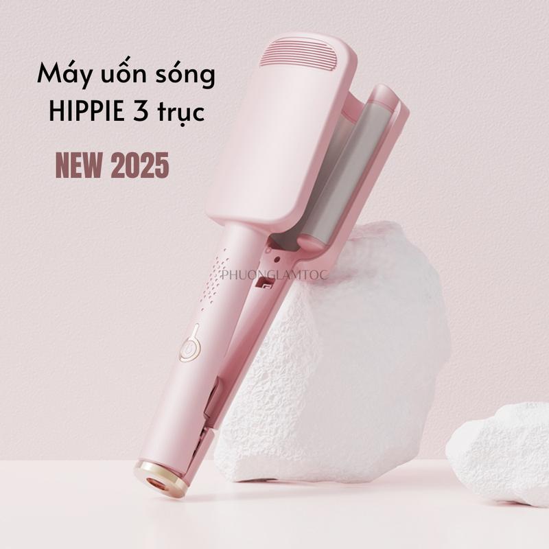Máy uốn tóc HIPPIE 3 trục rãnh sâu size 32 cho sóng to, rõ sóng by PHUONGLAMTOC
