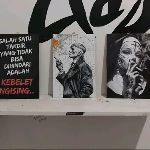 walldecor / hiasan dinding / free sticker