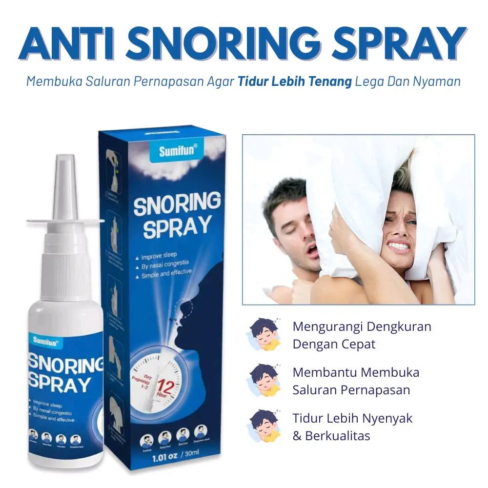 Semprotan Anti Mendengkur Sumifun – ANTI SNORING SPRAY
