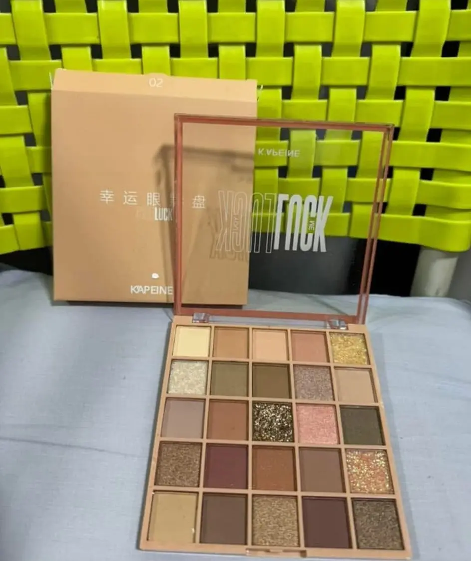 $2 FOR 1 EYE SHADOW SET WITH 25 DIFFERENT COLOURS. IN STOCK