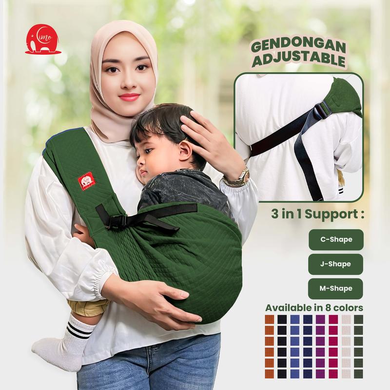 CIMO BABY - Flyknit Gendongan Geos Bayi Samping Ajustable Gendongan Jaring 5
