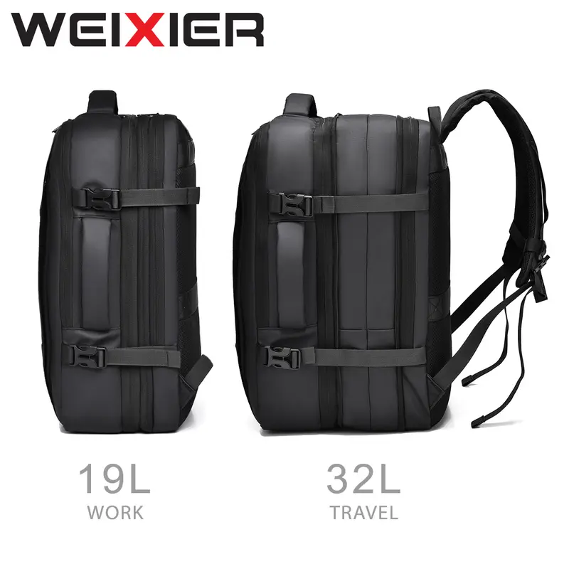 WEIXIER B703 Tas Punggung Pria Ransel Laptop Expandable Multi Fungsi 7