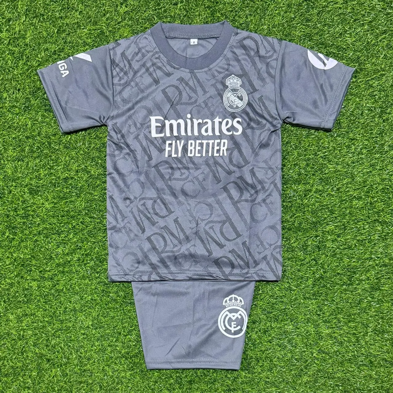 Setelan baju bola anak madrid mbappe vini bellingham couple singlet murah set sepak bola musim terbaru