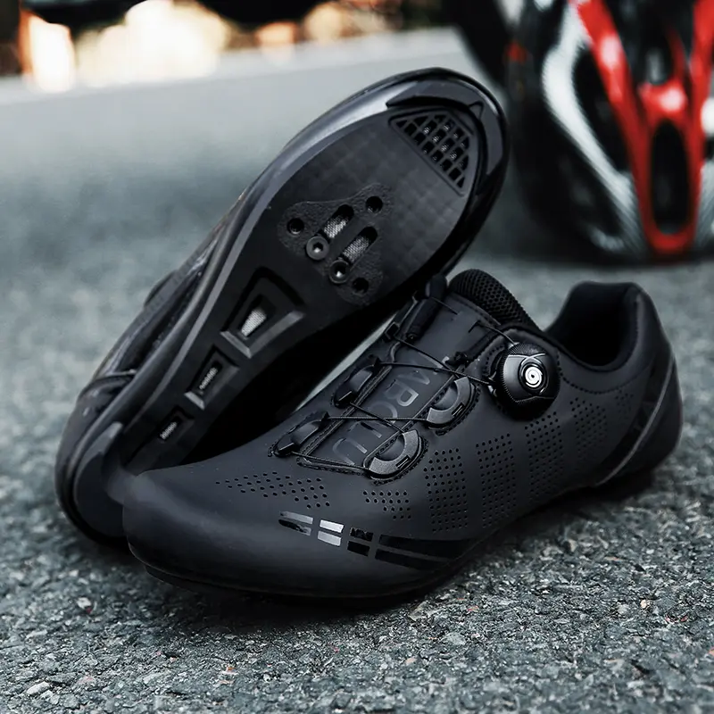 Giày Xe Đạp Đường Trường Ngoài Trời, Unisex, Giày Có Cleat Chuyên Nghiệp, Giày Thể Thao Xe Đạp, Nhẹ, Khóa Xoay, Dành Cho Nam Giới, Cao Su, Không Trơn Trượt, Giày Đi Xe Đạp, [Chuyển Ngay], 2023