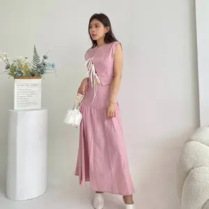 Peachpoppy ITZY set - Setelan Dress Wanita - One Set - Setelan Wanita