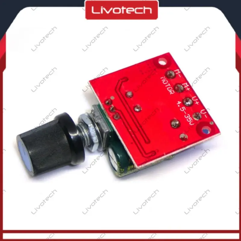 READY STOCK PWM Motor Speed Controller 5A DC 4.5-35V 90W Dimmer Lampu LED Dimer 4