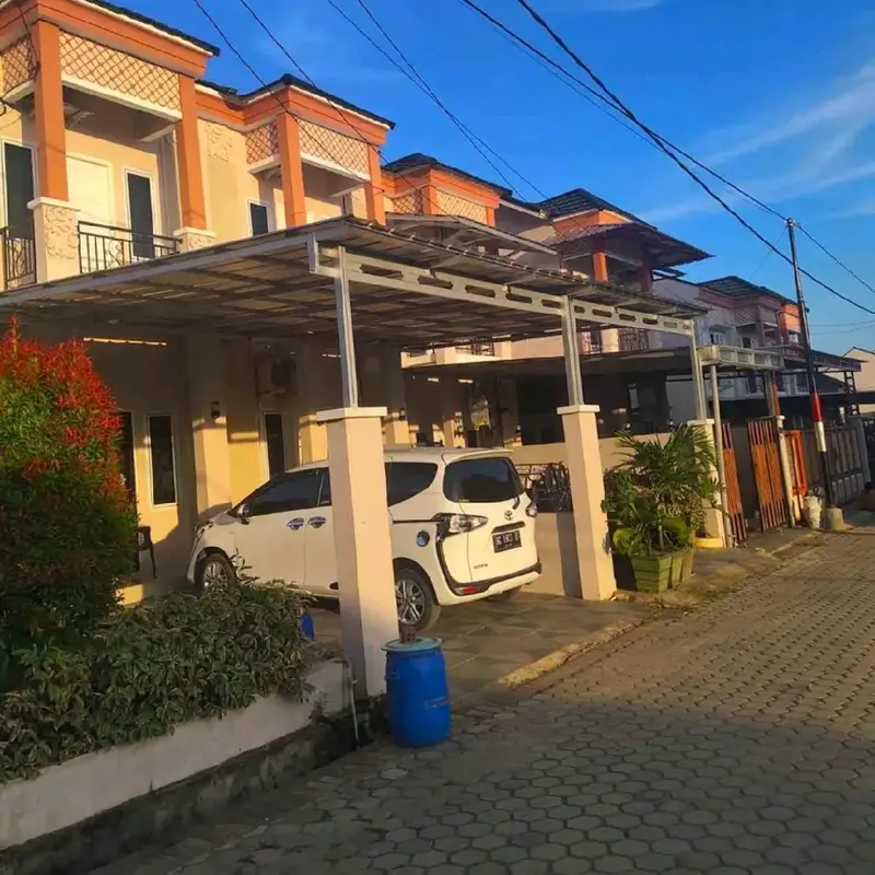 Kanopi Baja Ringan Atap Spandek Rangka Galvalum Baja Ringan 6x7 m (42m2) 2