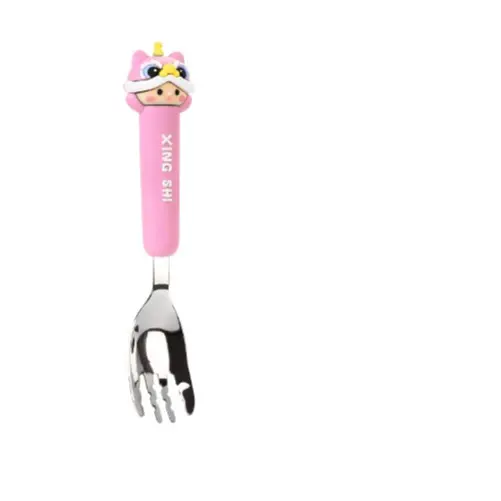 Garpu Topi Naga Merah Muda