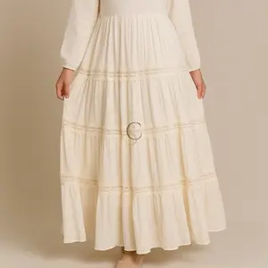 Rok Import Katun - Rok Katun BKK - Rok Panjang Wanita Premium - Premium Skirt