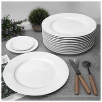 Gambar PLATE | Piring Makan Keramik - Essential | EACH | XIONCO dari xionco Kota Tangerang Selatan 5 Tokopedia