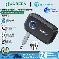 Gambar Ugreen Wireless Car Bluetooth 5.0 Receiver TX RX Aux 3.5mm USB Sound Konektor Tape Radio Mobil Audio - RX TX 80893 dari GADVENTIA Kota Administrasi Jakarta Barat 1 Tokopedia