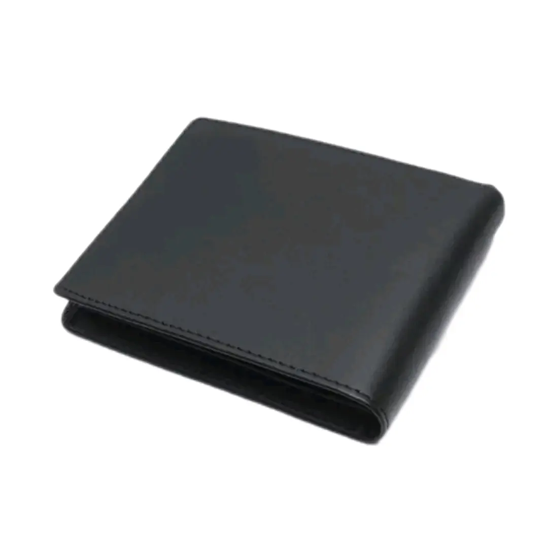 Dompet pria POLOS Dompet kulit sintetis polos dompet  Cowok dompet Kartu FREE BOX Kanvas Uang