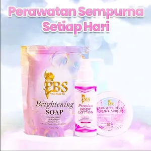 PBS Paket Bodycare Soap,Body Scrub,Premium Body Lotion