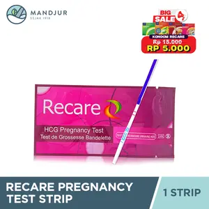 Recare tes kehamilan / test pack / pregnancy test - 1 strip