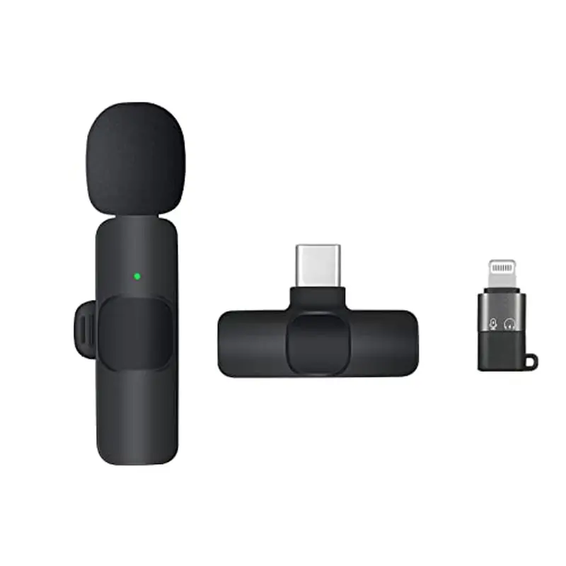 Microphone Mic Wireless K8 Terbaru - High-Quality Sound Microphone Mic Mikrofon 1