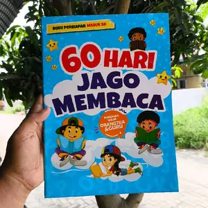 60 Hari Jago Membaca Buku persiapan masuk SD