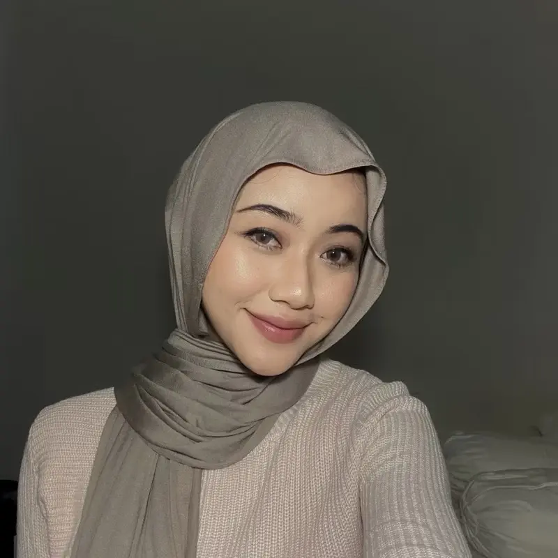 Pashmina kaos rayon super | Pasmina Bahan Jatuh Kerudung Muslim Panjang