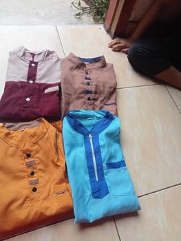 Product Review of PILIH MOTIF SETELAN KOKO KURTA ANAK KANCING 1-10 TAHUN from R**i r**a 1