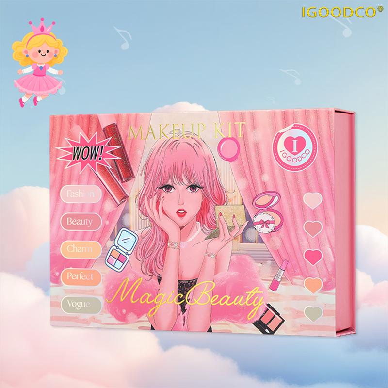 Bộ Trang Điểm Đa Chức Năng Bảng Phấn Mắt Hai Lớp Phấn Đánh Phục Hồi Son Môi ánh Bút Chì Kẻ Lông Mày Son Bóng Một Bộ Nữ Mỹ Phẩm Women Cosmetic