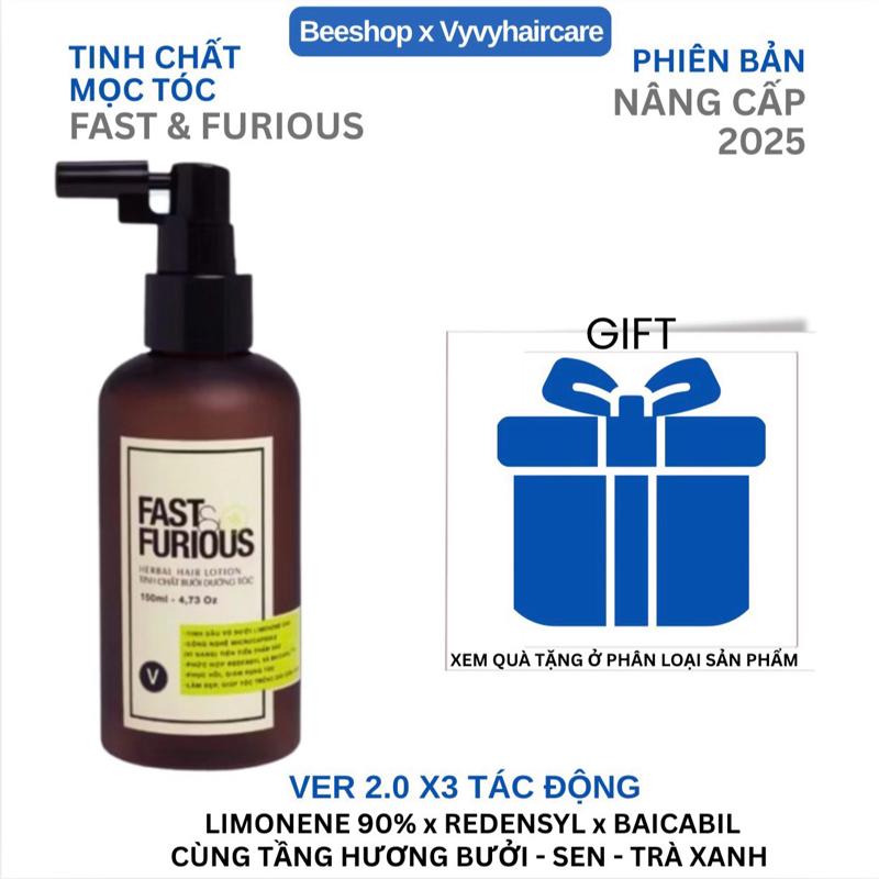 Xịt kích mọc tóc Vyvyhaircare hổ trợ mọc tóc giúp tóc nhanh dài 150ml