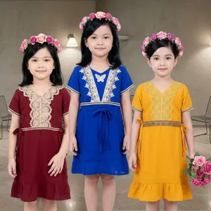 Faya Fashion - Daster Anak Perempuan Daster Kimono Daster Amanda Cringkle Airflow Daster Rayon