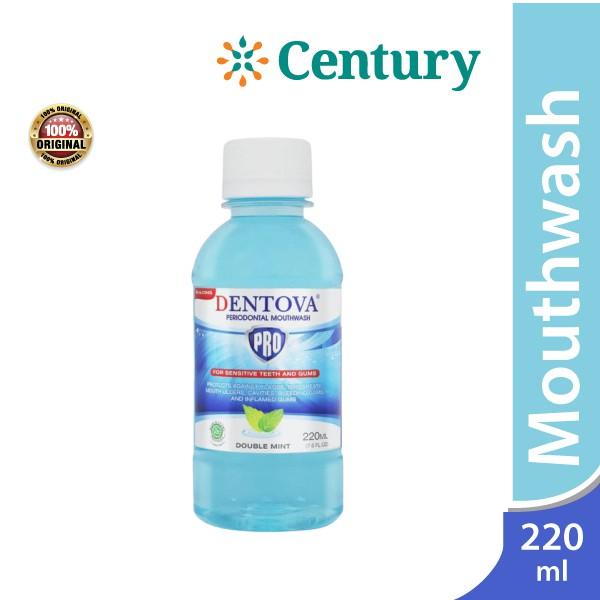 Gambar Dentova Pro M Cairan Kumur 220 ml untuk Gigi Sensitif, Gusi Sensitif, Plak Gigi, dan Bau Mulut - Penyegar dari Apotik Century Kota Administrasi Jakarta Pusat Tokopedia