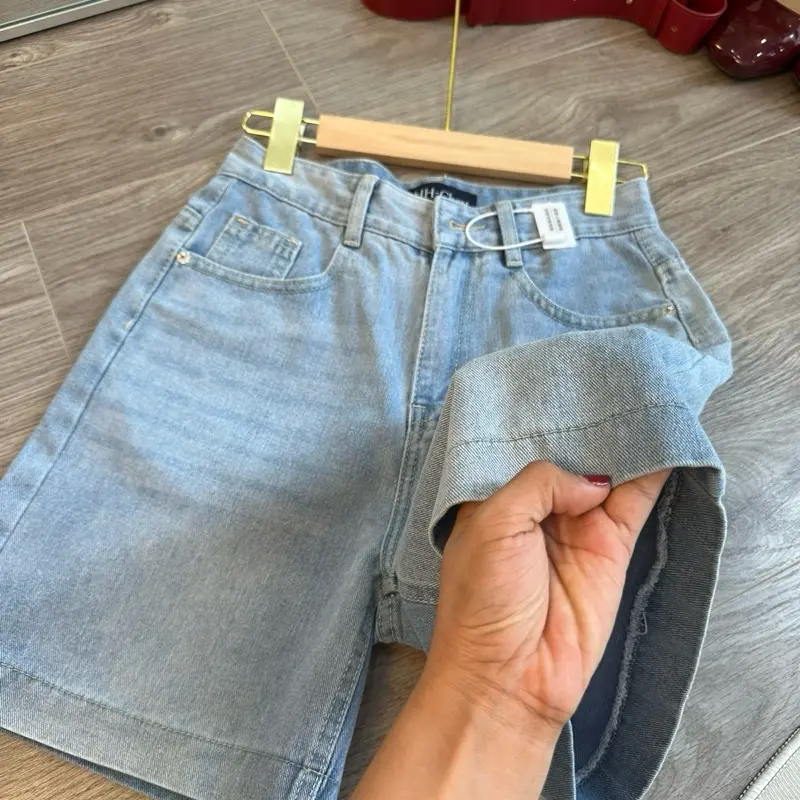 (S-2Xl) HHCHOU - Quần Ngố Jeans full màu chất jeans mềm | BigBuy360 - bigbuy360.vn