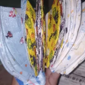 Masker Anak Duckbill isi 50pcs+box 3ply Motif Kartun 4-12usia Nyaman bernapas tahan debu Fashion