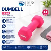 Gambar Paus Biru - Dumbell Set 1KG Barbel Sepasang Lapis PVC Latihan Beban Gym Olahraga Di Rumah Otot Lengan - 1 PCS 1KG | BIRU dari Paus Biru Indonesia Kab. Tangerang 1 Tokopedia