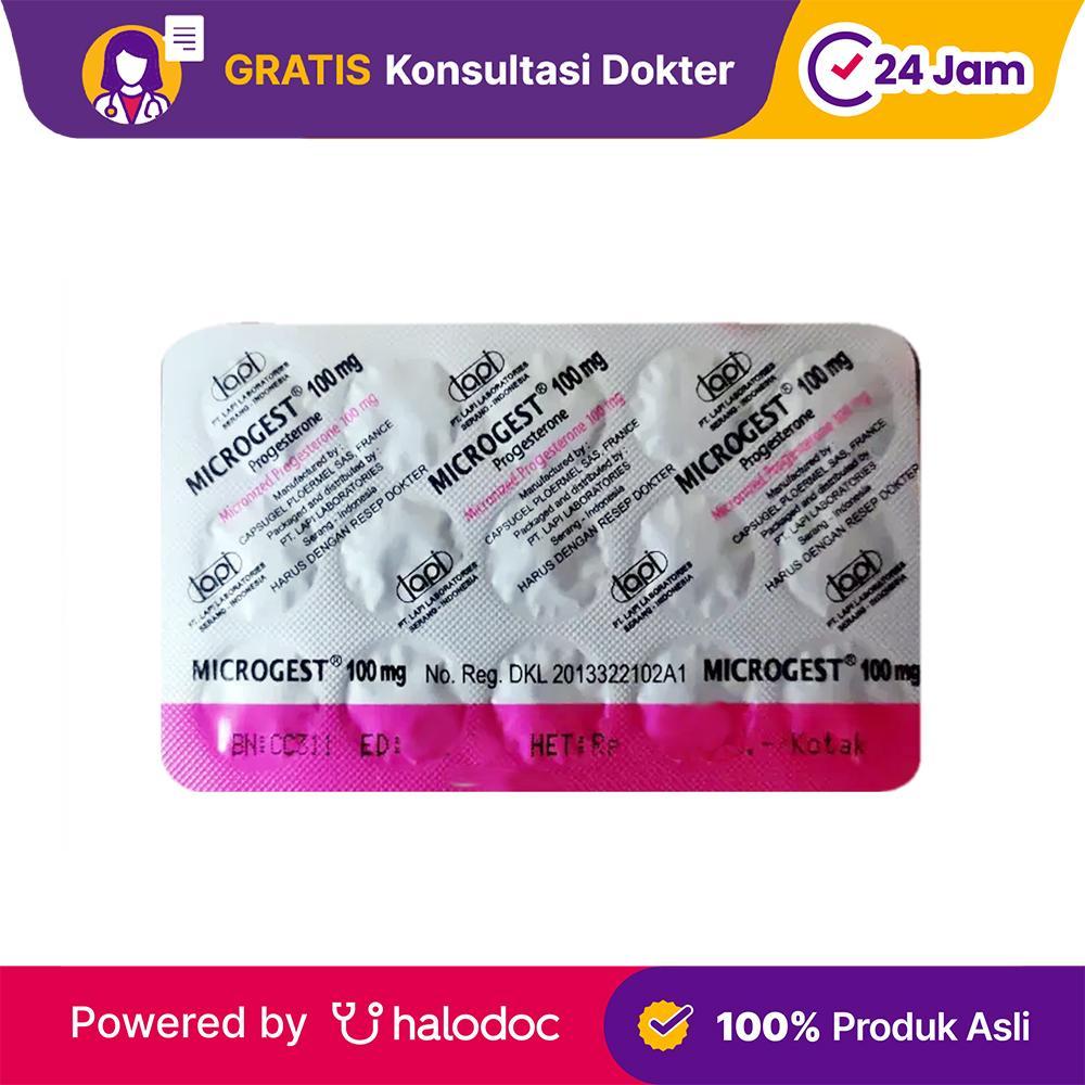 Microgest 100 mg 15 Kapsul