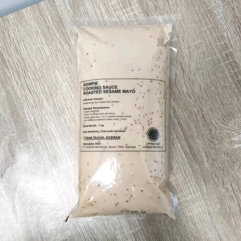 Kewpie Roasted Sesame Mayo 1kg - Cooking Sauce Wijen Salad Mayonaise - Standar 1
