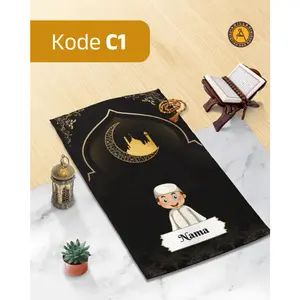 Sajadah Anak Grosir Design Baru Plus Nama Bahan Diadora, Sajadah Anak Laki Laki, Sajadah Anak Perempuan