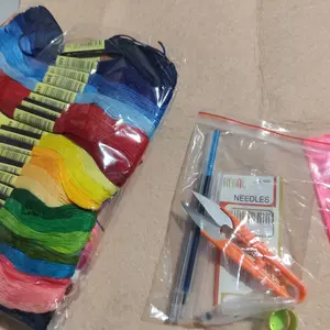 [GADING] Embroidery Hoop Alat Kerajinan Tangan Pemidangan Pamidangan Pembidangan Midangan PP Plastik Sulam