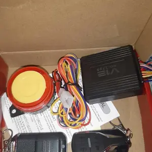 Alarm Motor System V12 Remote Stater Jarak Jauh Universal Yamaha Honda Suzuki Sensor Set