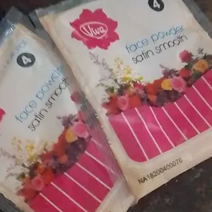 VIVA Bedak Tabur Zak Face Powder Satin Smooth Sachet 10gr / 15gr / 25g