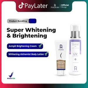 Bundling Pherini Armpit Brightening Cream + Pherini Whitening Alchemist Body Lotion