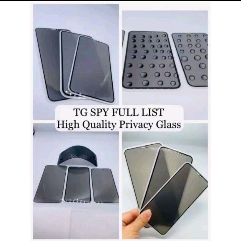 TEMPERED GLASS SPY / PRIVACY GLOSSY KOMPETIBEL UNTUK HP SAMSUNG ALL TYPE SAMSUNG Layar 6