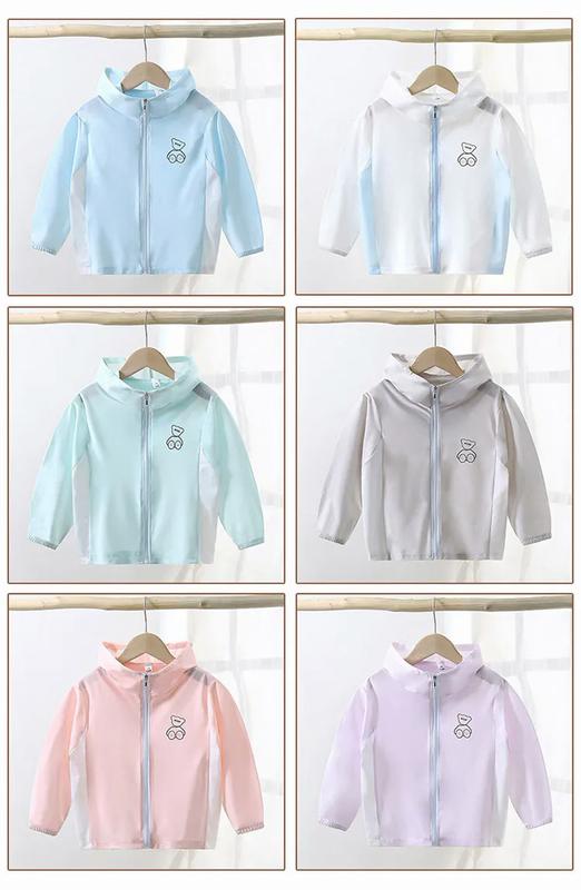 Product Introduction of Amila baby sun protection clothing, thin sun protection clothing breathable outerwear 2