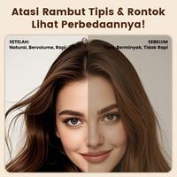 Gambar (BISA COD) KUCUU Catokan Rambut catokan curly catok 2 in 1 Hair Straightener Pelurus Sisir Pelurus Rambut Tampilan LED - Khaki dari Future Upin_NEW Kota Tangerang 5 Tokopedia