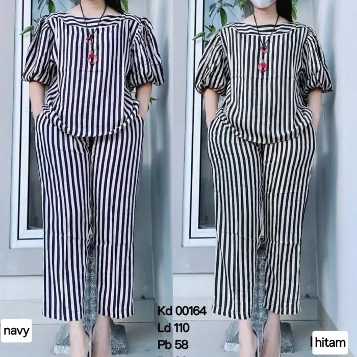 CHEHAN GALERI / set salur kerah sabrina / setelan 2 in 1 wanita - Shop ...