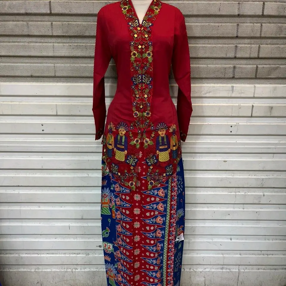 KEBAYA ENCIM BORDIR ONDEL ONDEL//KEBAYA ENCIM