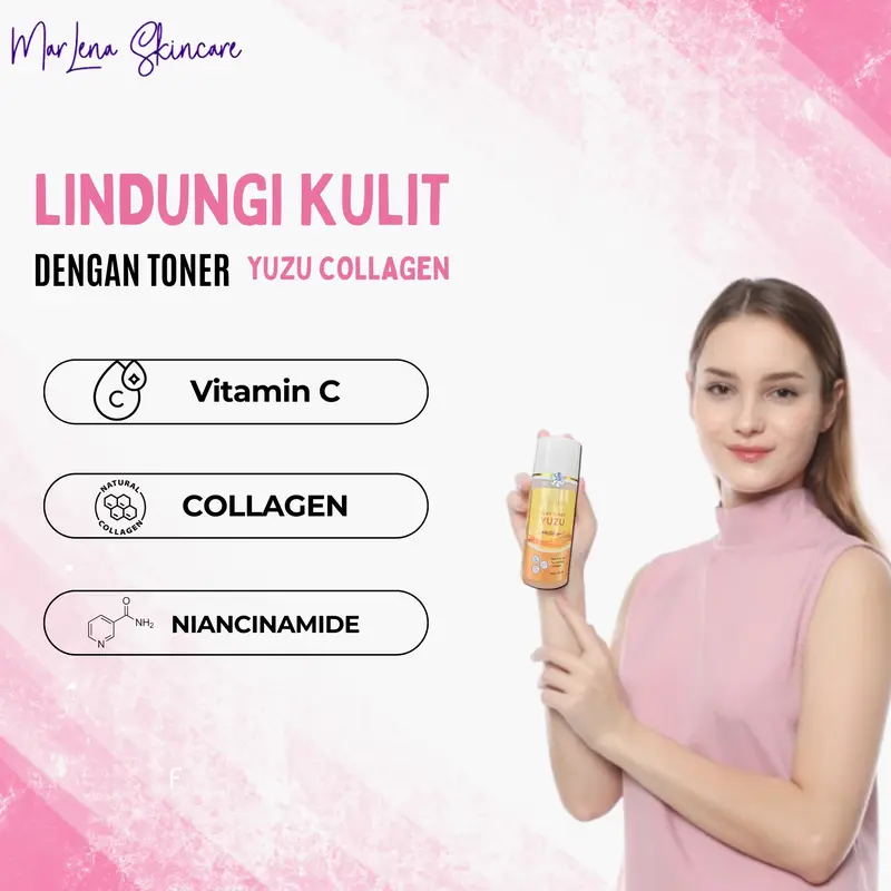 TONER LEMON YUZU WITH COLLAGEN  WHITENING BPOM 3