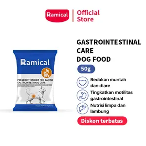 Ramical Gastrointestinal Care Dog Food 50gr / Makanan Anjing Saluran cerna / Dewasa & Anak Anjing