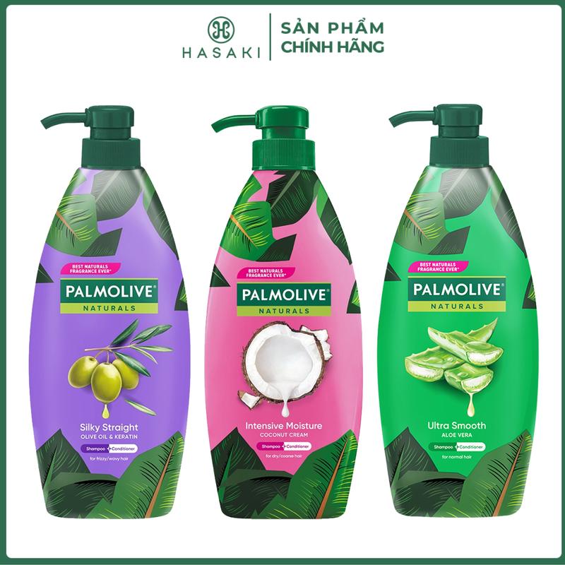 Dầu Gội Xả 2in1 Palmolive 600ml Intensive Moisture Shampoo + Conditioner  | HASAKI BEAUTY