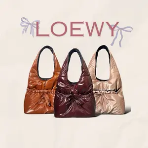 LOEWY TOTEBAG PUFFY | SHOULDER BAG PUFFY | TOTEBAG KULIAH | TAS NGAMPUS | TAS LAPTOP BY ROETOE