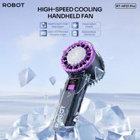 Gambar MINI FAN ROBOT HANDHELD RT-HF01 WITH LED DISPLAY dari btgcom Kota Denpasar 5 Tokopedia
