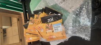 Product Review of [14 SACHET] ZOI GOLDEN MILK Susu Herbal Susu Sehat Susu Kambing, Jahe dan Kunyit - Susu Kambing Etawa Jahe merah Minuman Dairy Susu tulang from k**y g**y 0