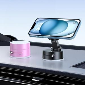 Soporte magnético para teléfono con ventosa ajustable de 360° para Magsafe, compatible con todos los smartphones | Para coche, espejo, gimnasio y maquillaje
